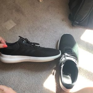 Adidas Black and White Shoe